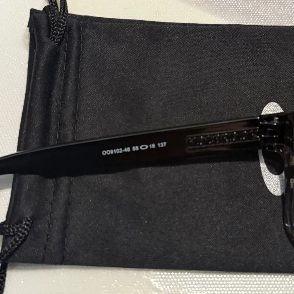 OO9102 Oakley Holbrook Dark Ink Fade Prizm Polarized Sunglasses - Picture 10 of 15